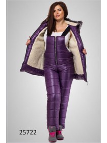 Жіночий зимовий костюм двійка з капюшоном